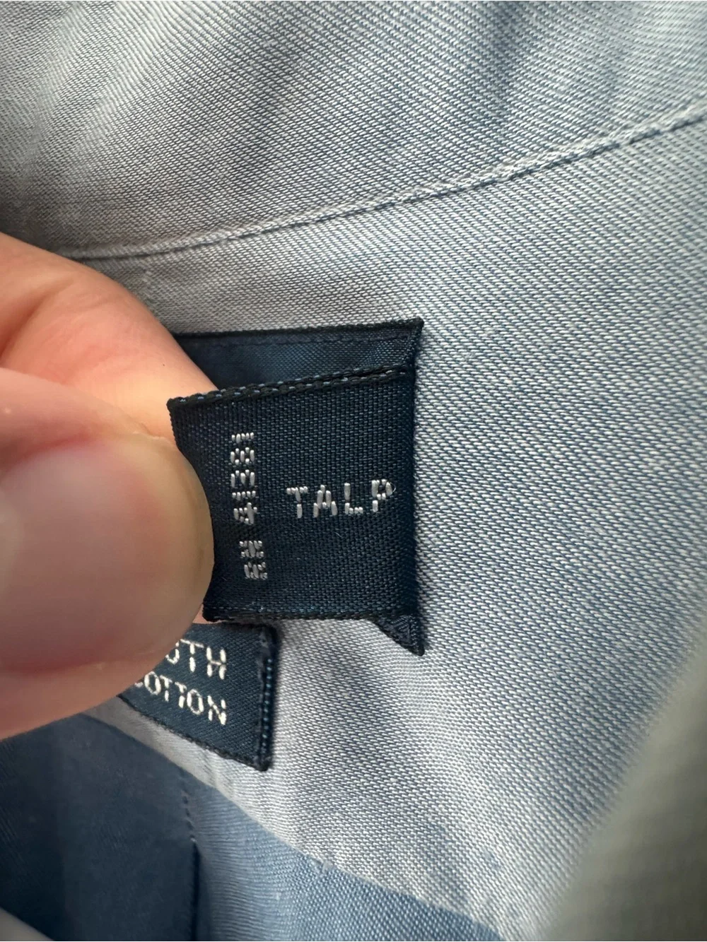 Polo Ralph Lauren Yarmouth Light Blue Dress Shirt 17 34 / 35 Vintage Malaysia